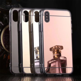 iPhone Xs Max TPU Bling Spiegel Hoesje 4 Kleuren