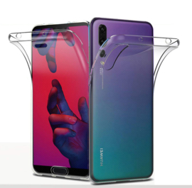 Huawei P20 Pro 360° Full Cover Transparant TPU Hoesje