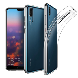 Huawei P20 Premium Transparant Soft TPU Hoesje