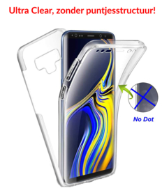 Galaxy Note 9 360° Ultra Clear Hybrid PC + TPU Hoesje