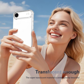 iPhone 17 Air Transparant Soft TPU Air Cushion Hoesje