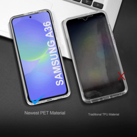 Galaxy A36 5G 360° Ultra Clear Hybrid PC + TPU Hoesje