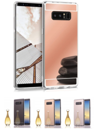 Galaxy Note 8 TPU Bling Spiegel Hoesje 4 Kleuren