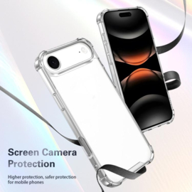 iPhone 17 Air Transparant Soft TPU Air Cushion Hoesje