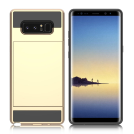 Galaxy Note 8 Slide Armor Hoesje Met Pashouder