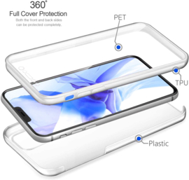 iPhone 14 Pro 360° Ultra Clear Hybrid PC + TPU Hoesje