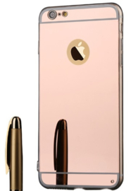 iPhone 6 / 6S TPU Bling Spiegel Hoesje