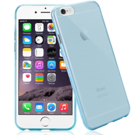 iPhone 6 / 6S Soft TPU Hoesje Transparant / Kleur