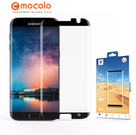 S7 Edge Mocolo Premium 3D Case Friendly Tempered Glass Protector