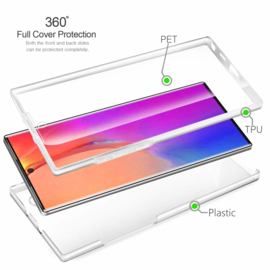 Galaxy Note 10 Plus 360° Ultra Clear Hybrid PC + TPU Hoesje