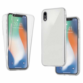 iPhone Xr 360° Full Cover Transparant TPU Hoesje