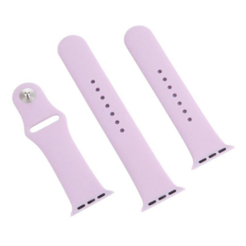 Apple Watch Siliconen Bandje Lichtpaars 49/46/45/44mm