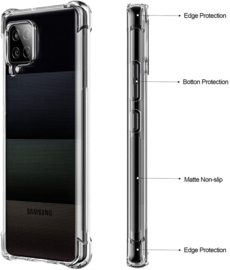 Galaxy A42 Transparant Soft TPU Air Cushion Hoesje