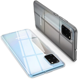 Galaxy S20 Plus Premium Transparant Soft TPU Hoesje