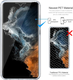 Galaxy S22 Ultra 360° Ultra Clear Hybrid PC + TPU Hoesje