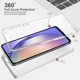 Galaxy A54 5G 360° Ultra Clear Hybrid PC + TPU Hoesje