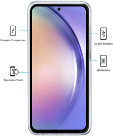 Galaxy A34 5G 360° Ultra Clear Hybrid PC + TPU Hoesje