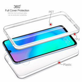 Huawei P30 Lite 360° Ultra Clear Hybrid PC + TPU Hoesje