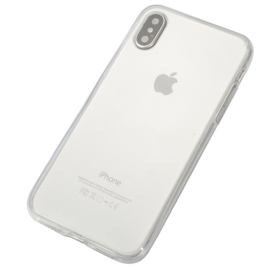 iPhone X / Xs 360° Full Cover Transparant TPU Hoesje
