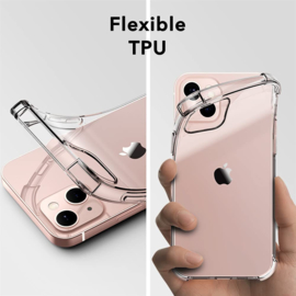 iPhone 14 Plus Transparant Soft TPU Air Cushion Hoesje