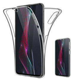 Galaxy Note 10 Plus 360° Full Cover Transparant TPU Hoesje