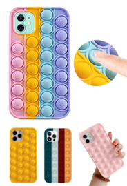 iPhone 12 Mini Pop It Fidget Toy Hoesje Soft TPU