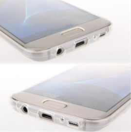 Galaxy S7 Edge 360° Full Cover Transparant TPU Hoesje