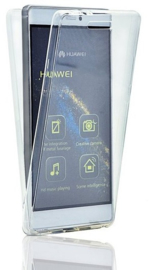 Huawei P10 Plus 360° Full Cover Transparant TPU Hoesje
