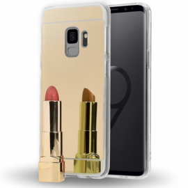 Galaxy S9 TPU Bling Spiegel Hoesje 4 Kleuren