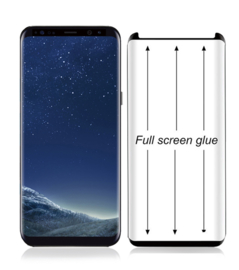 Galaxy S8 Full Glue Case Friendly 3D Tempered Glass Protector