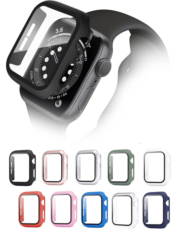 Apple Watch Series 10 42MM Hard PC Tempered Glass Hoesje