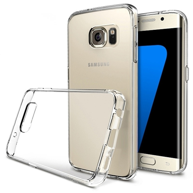 Tot fictie duurzame grondstof Galaxy S7 Edge Transparant Soft TPU Hoesje | Galaxy S7 Edge | Goedhoesje.nl