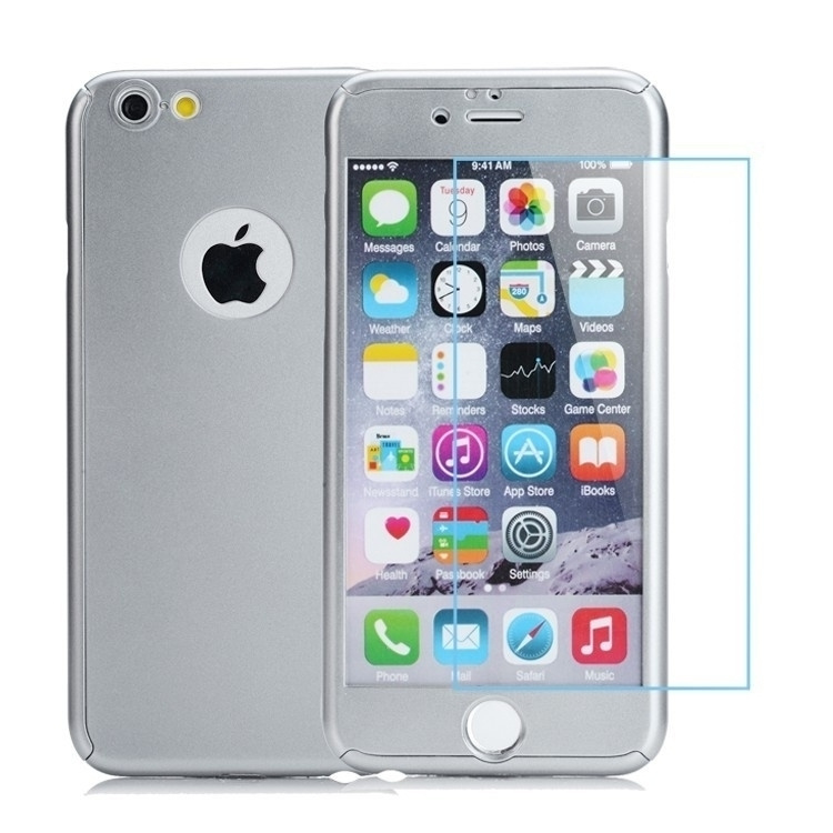 moed hop genade iPhone 5 / 5S / SE 360° Full Cover Case Hoesje incl. Tempered Glass (Extra  Tempered Glass: N.v.t.) | iPhone 5 / 5S / SE | Goedhoesje.nl