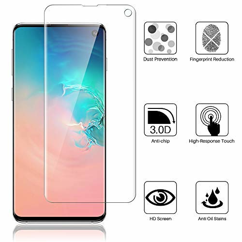 Hick Leven van Afslachten Galaxy S10 Premium 3D Curved Full Cover Folie Screen Protector | Galaxy S10  | Goedhoesje.nl