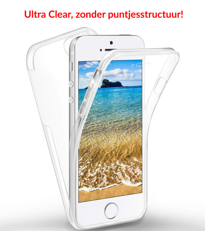 iPhone 5 / 5S / 360° Ultra Clear Hybrid + TPU Hoesje | iPhone 5 / 5S / SE Goedhoesje.nl