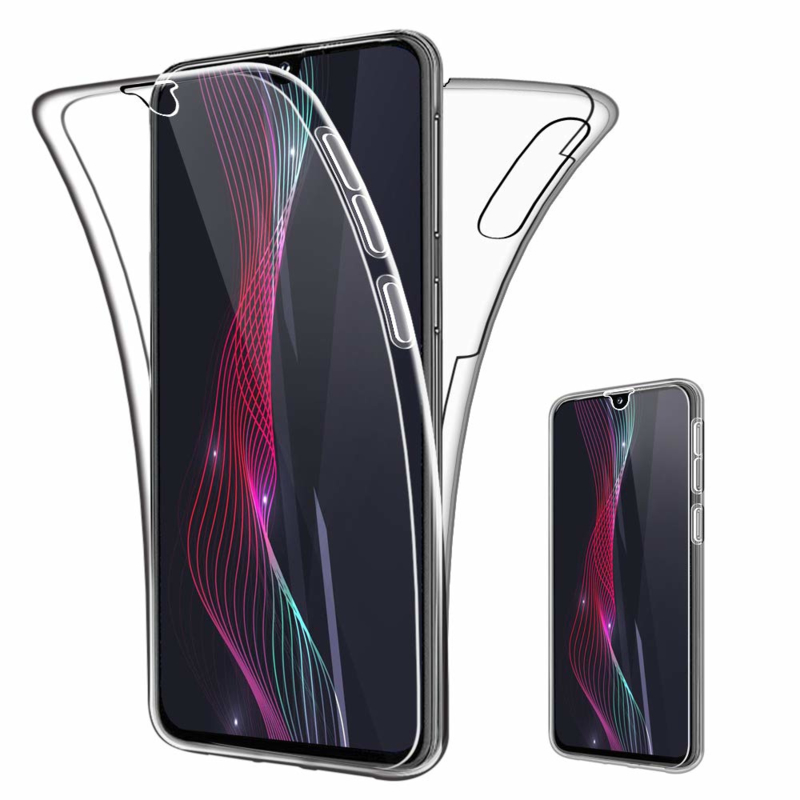 Galaxy A50 360° Full Cover Transparant TPU Hoesje | A50 | Goedhoesje.nl