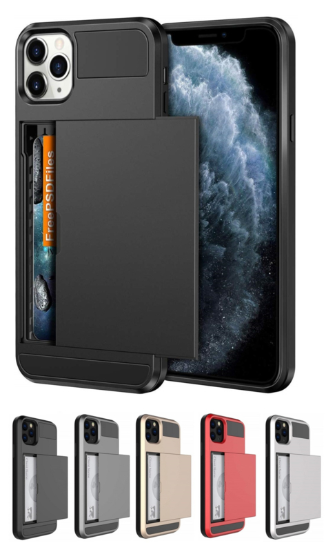 zwaar uitrusting Uluru iPhone 11 Pro Max Slide Armor Hoesje Met Pashouder | iPhone 11 Pro Max |  Goedhoesje.nl