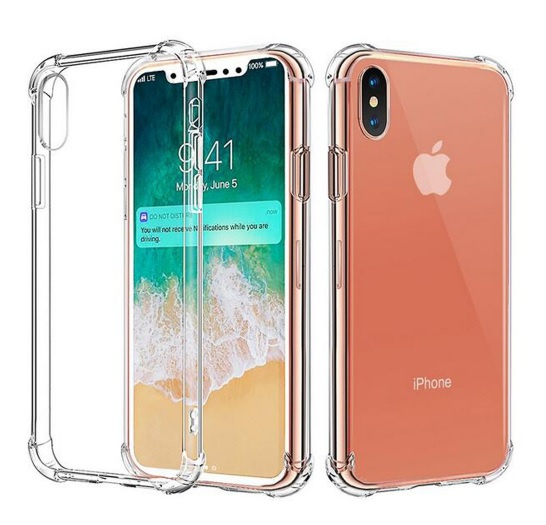 magneet neutrale nederlaag iPhone X / Xs Transparant Soft TPU Air Cushion Hoesje | iPhone X / Xs |  Goedhoesje.nl