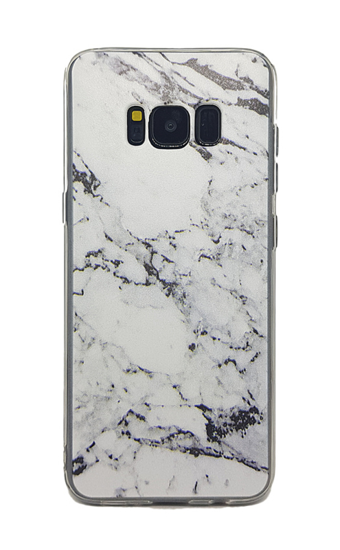 Verhoogd voordelig zeewier Galaxy S8 Plus Soft TPU Hoesje Marmer Design Zwart & Wit | Galaxy S8 Plus |  Goedhoesje.nl