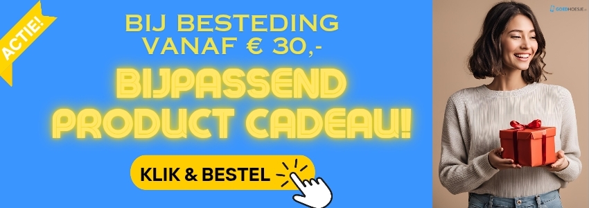 Gratis cadeau vanaf € 30,-