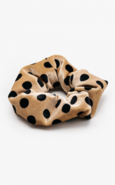 Scrunchie "DOTS" - Beige