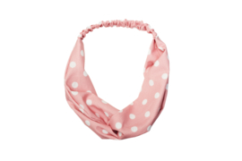 Headband Dots - Soft Pink