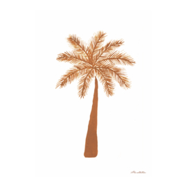 Palmtree A3 poster