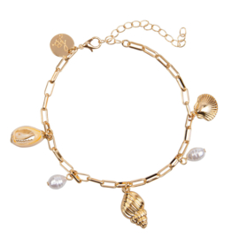 Anklet ''BEACH'' - Shell vibes