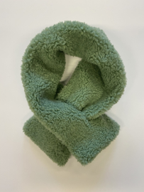 Teddy scarf- winter mint