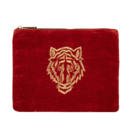 Etui "TIGER" - Vintage Red- XXL