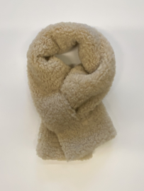 Teddy scarf- beige