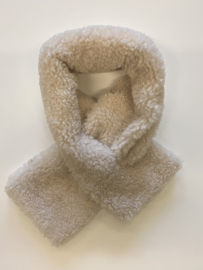 Teddy scarf- off white
