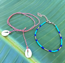 "Turquoise beach" Anklet