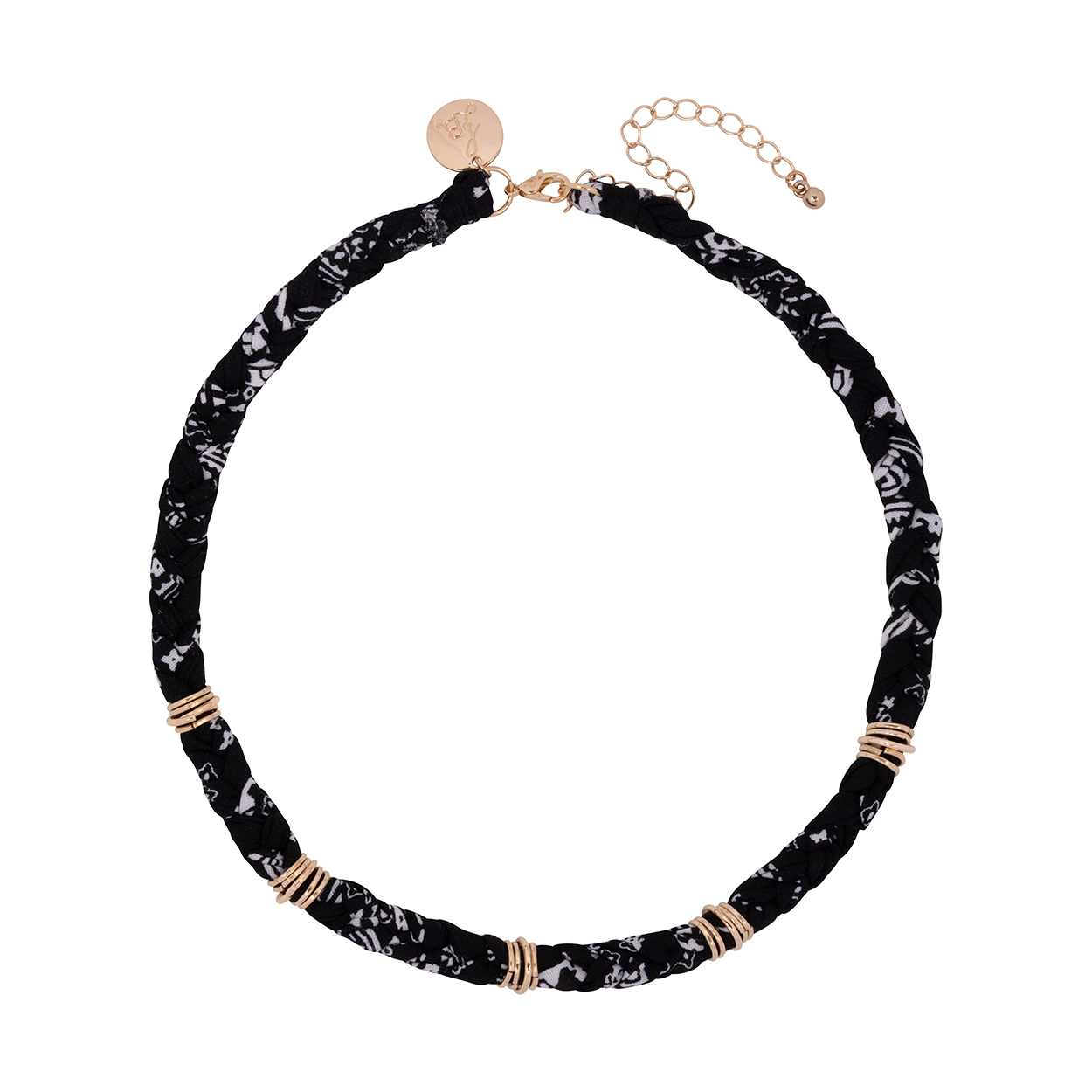 The Lola Necklace - Zwart/Wit